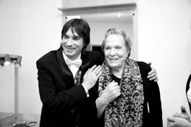 с Риммой Марковой  /Советская и российская актриса театра и кино, Народная артистка России/