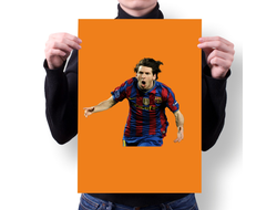 Плакат Лионель Месси, Lionel Messi №21