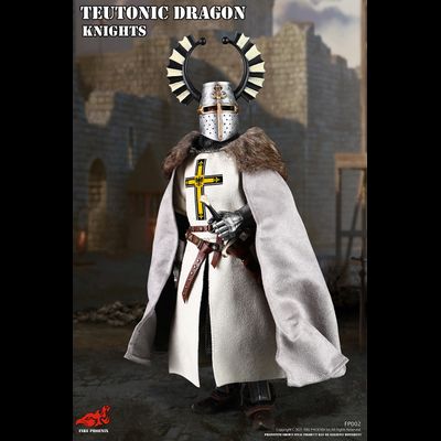 Рыцарь тевтонского ордена - Коллекционная ФИГУРКА 1/6 TEUTONIC DRAGON KNIGHT (FP002) - FIRE PHOENIX