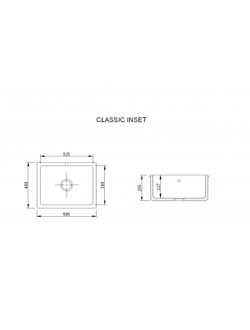 Мойка Reginox Inset Classic White