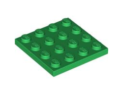 Plate 4 x 4, Green (3031 / 4113158 / 4243821)