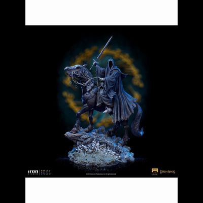 Назгул на коне (Властелин Колец, Lord of the Rings) - КОЛЛЕКЦИОННАЯ СТАТУЯ 1/10 The Lord of the Rings (WBLOR84523-10) - Iron Studios