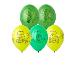 Шары Динозавры / 10шт