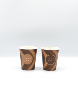 Стакан бумажный Take away (Новый дизайн) 165, 250, 350, 400 мл.
