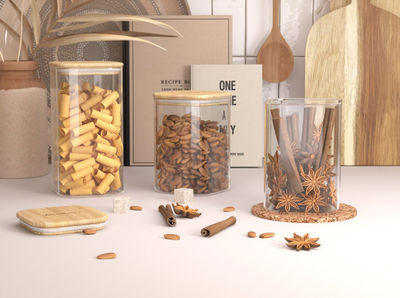 НАБОР БАНОК ДЛЯ СЫПУЧИХ ПРОДУКТОВ