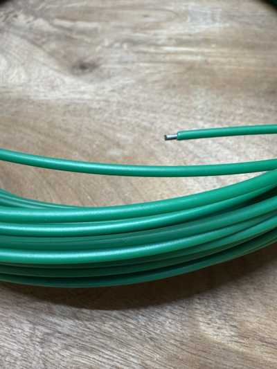 Проволока  в полимерном покрытии Ду 2,5 мм бухта  100м ЗЕЛЕНАЯ