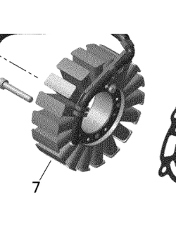 Статор оригинал BRP 420685635 для BRP LYNX/Ski-Doo/Can-Am 600/900 ACE