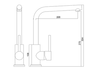 Смеситель Longran Impact LM2104