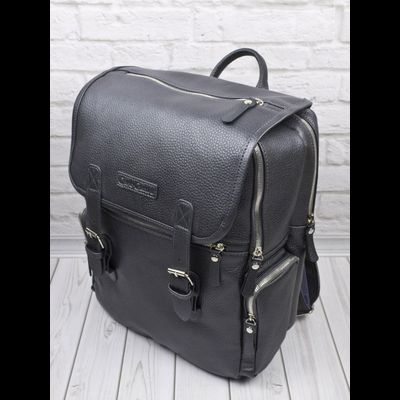 Кожаный рюкзак Santerno Premium iron grey (арт. 3007-55)