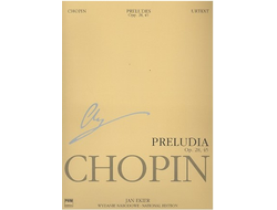 Chopin, Frédéric. Preludes for piano. National Edition vol.7 A 7