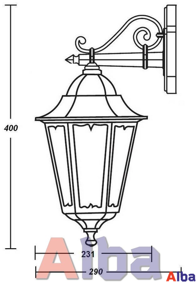 Petersburg 79802 Парковый светильник