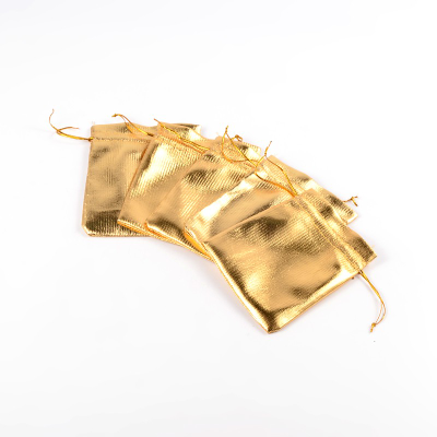 МЕШОЧЕК ДЛЯ ПОДАРКОВ - 12*9см - ЗОЛОТО