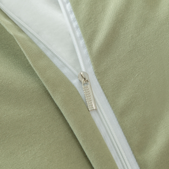 Однотонный сатин постельное белье с вышивкой цвет Оливковый (1.5 спальное, двуспальное, Евро и Дуэт семейный) CH048