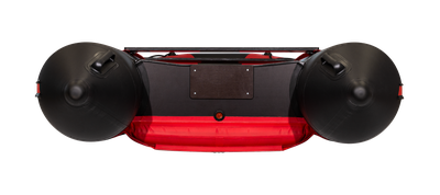 Моторная лодка Таймень NX 3600 НДНД PRO красный черный - MNELODKU.RU