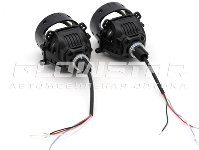 Билед модули Aozoom K10 2025 3.0 дюйма, 2 чипа, 5500K, 12V, 58W/66W, крепление 3R и съемное гаечное