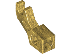 Arm Mechanical, Exo-Force / Bionicle, Thick Support, Pearl Gold (98313 / 6006741 / 6262192)