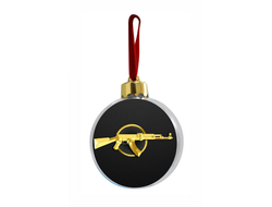 Новогодний шар "Counter-Strike, CS GO, Контр Страйк" №13