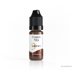 Минеральные пигменты для бровей Etalon Mix №9 Sepia в pm-shop24.ru