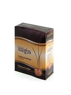 Травяная краска для волос Aasha Herbals «Чёрный кофе», 60 гр