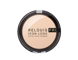 РЕЛУИ Пудра компактная Relois PRO Icon Look Satin Face Powder