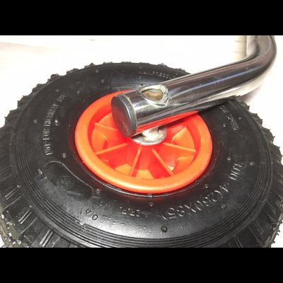 Колеса транцевые ИВ быстросъемные 52 см ПРЯМЫЕ нерж 4 мм