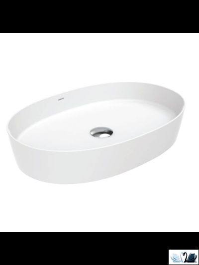 Раковина Creavit Loop LP160-00CB00E-0000 LP160, овальная 60 см, глянец белоснежного цвета