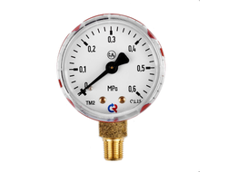 Манометр 0,6 МПа, 1/8 NPT, пропан