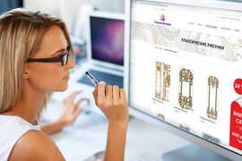 Изготовление пленки с витражным рисунком из каталога компании