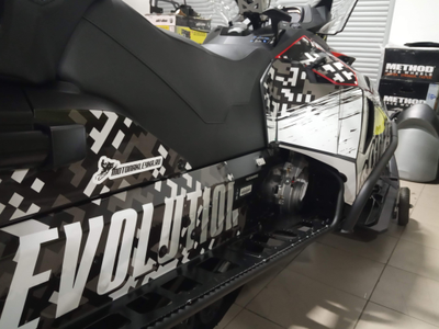 Наклейки на снегоход BRP Lynx Skandic Army Yeti №1433