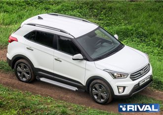 Пороги Hyundai Creta (2016-н.в.), RIVAL, Россия