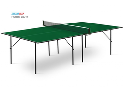 Теннисный стол для помещений «Start line Hobby Light Indoor» (273×152,5×76 см) без сетки, без колес