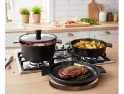 Набор посуды для приготовления, 3 в 1