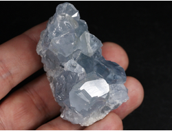 Целестин голубой, друза кристаллов, Мадагаскар (53*36*33 мм, 117 г) №37784