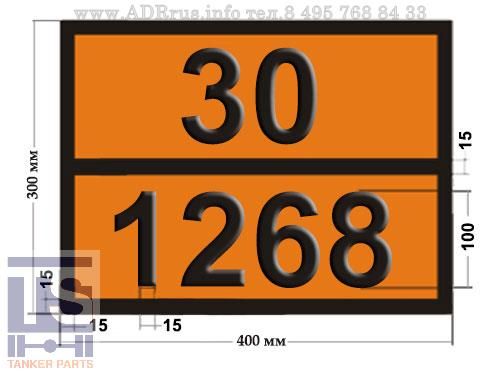 Нефтепродукты 30-1268 по ДОПОГ