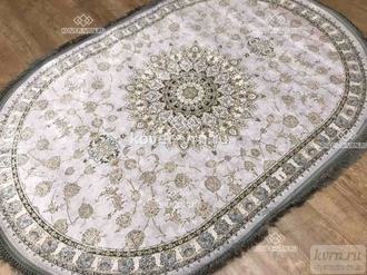 КОВЕР ИРАНСКИЙ Mashad 1200-3600 G253 diamond / 2*3 м овал