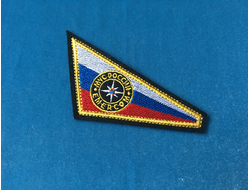 Уголок на берет вышитый МЧС