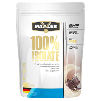 (Maxler) 100% Isolate - (900 гр) - (шоколад)