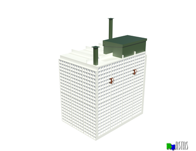 Погреб ПП-2 ( 5,3 м3, стенка 80мм)