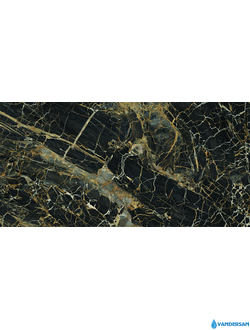 Керамогранит Qua Granite Black Golden Rec Full Lap 60х120