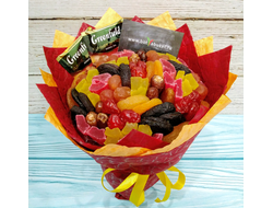 Букет из сухофруктов на 1 сентября