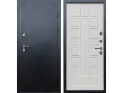 Дверь Термо Сибирь серебро антик Престиж