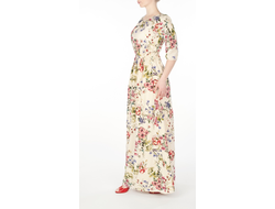 Платье Flores Silk collection