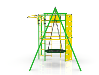 УДСК "АТЛЕТ Т-К1" с качелями "Гнездо"