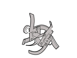 Комплект пропашки слева внутренний для VH660 Viking 62287100200