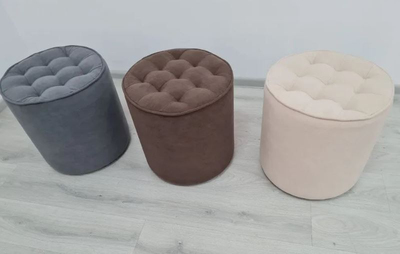 Пуф Брайтон ТК Бежевая (Бонмебель)