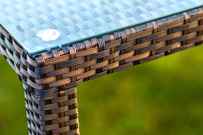 Обеденный комплект  MILANO темно-коричневый на 6 персон