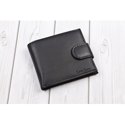 Кожаное портмоне Arrone black (арт. 7411-01)