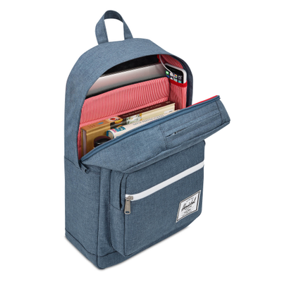 Рюкзак Herschel Pop Quiz Black/Tan Synthetic Leather