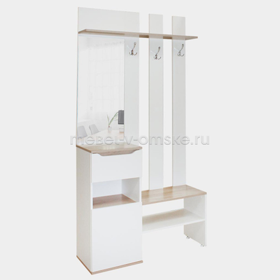 Вешалка с зеркалом Талли