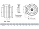 Канальный вентилятор ВККм 250 мм на 1200 м3/ч